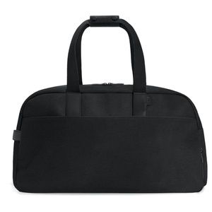 AWAY Luggage Black Canvas Weekender Carry-on Bag